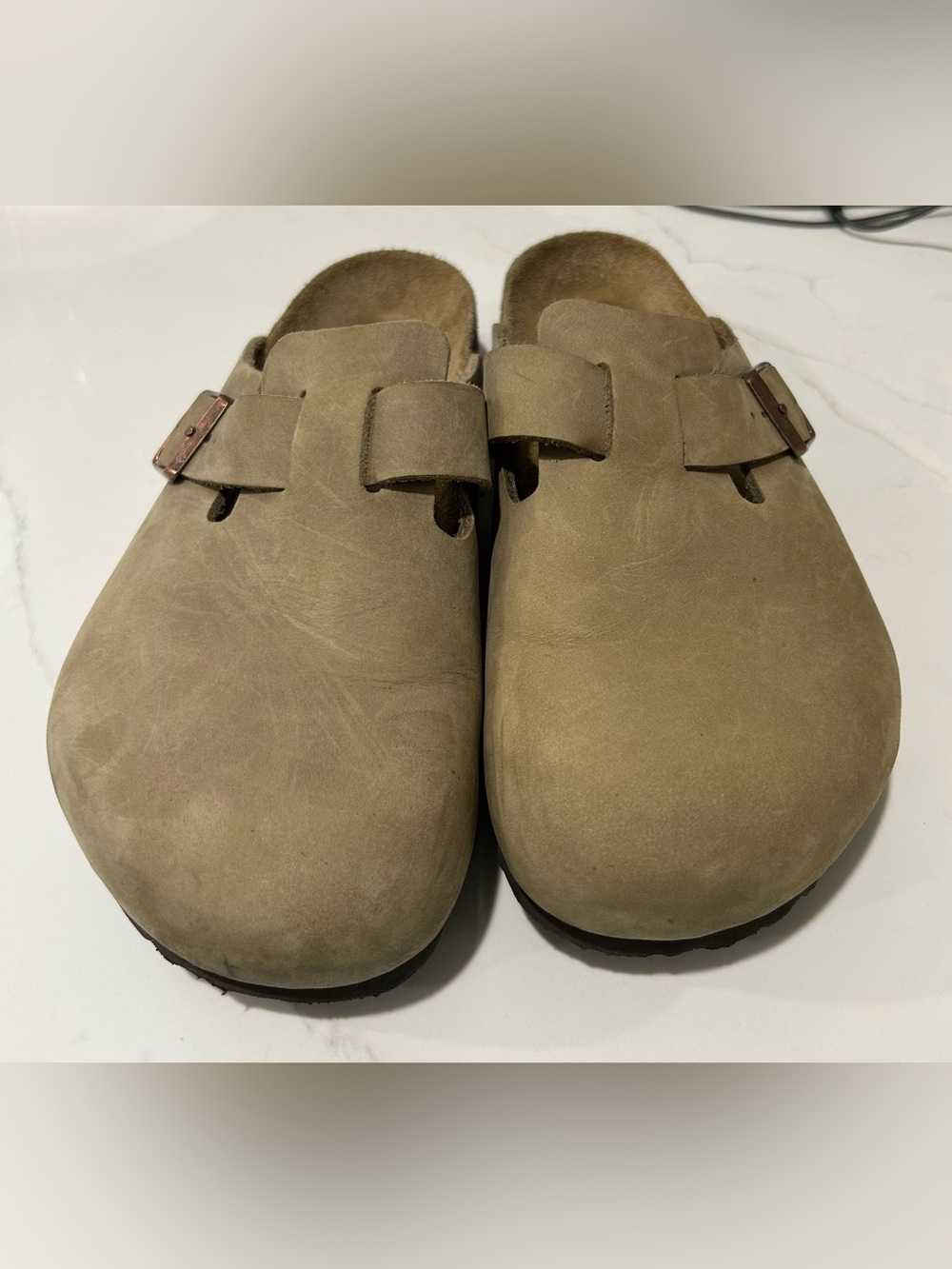 Birkenstock Men's Boston Suede Slip-On Clog